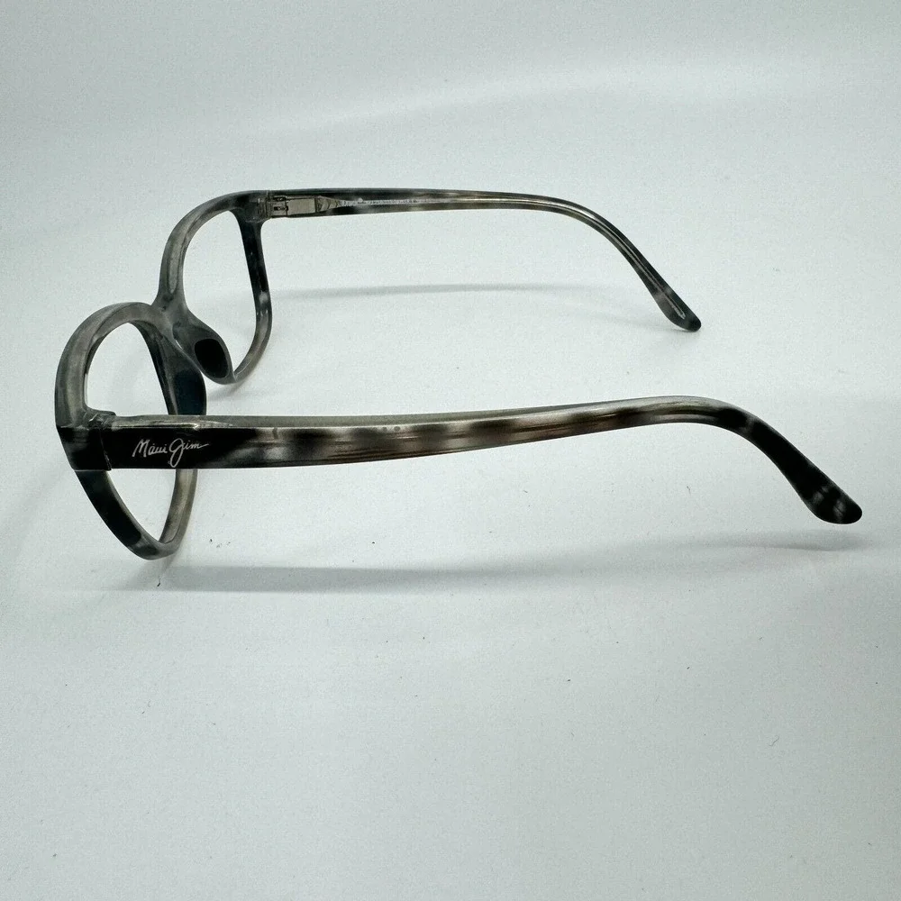 Maui Jim Honi MJ758-11S Sunglasses Gray Cat Eye Frame 54-18-140 Italy H10996‎